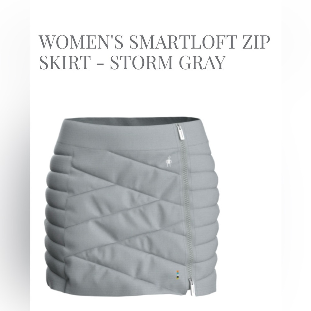 NWT Smartwool, Quilted Smartloft Skirt